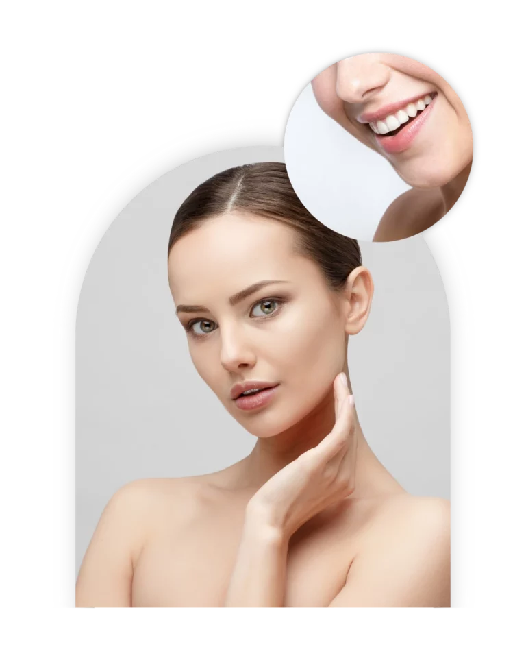 Résultat avant-après d’une rhinoplastie esthétique du nez