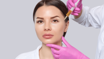 Traitement esthétique du visage