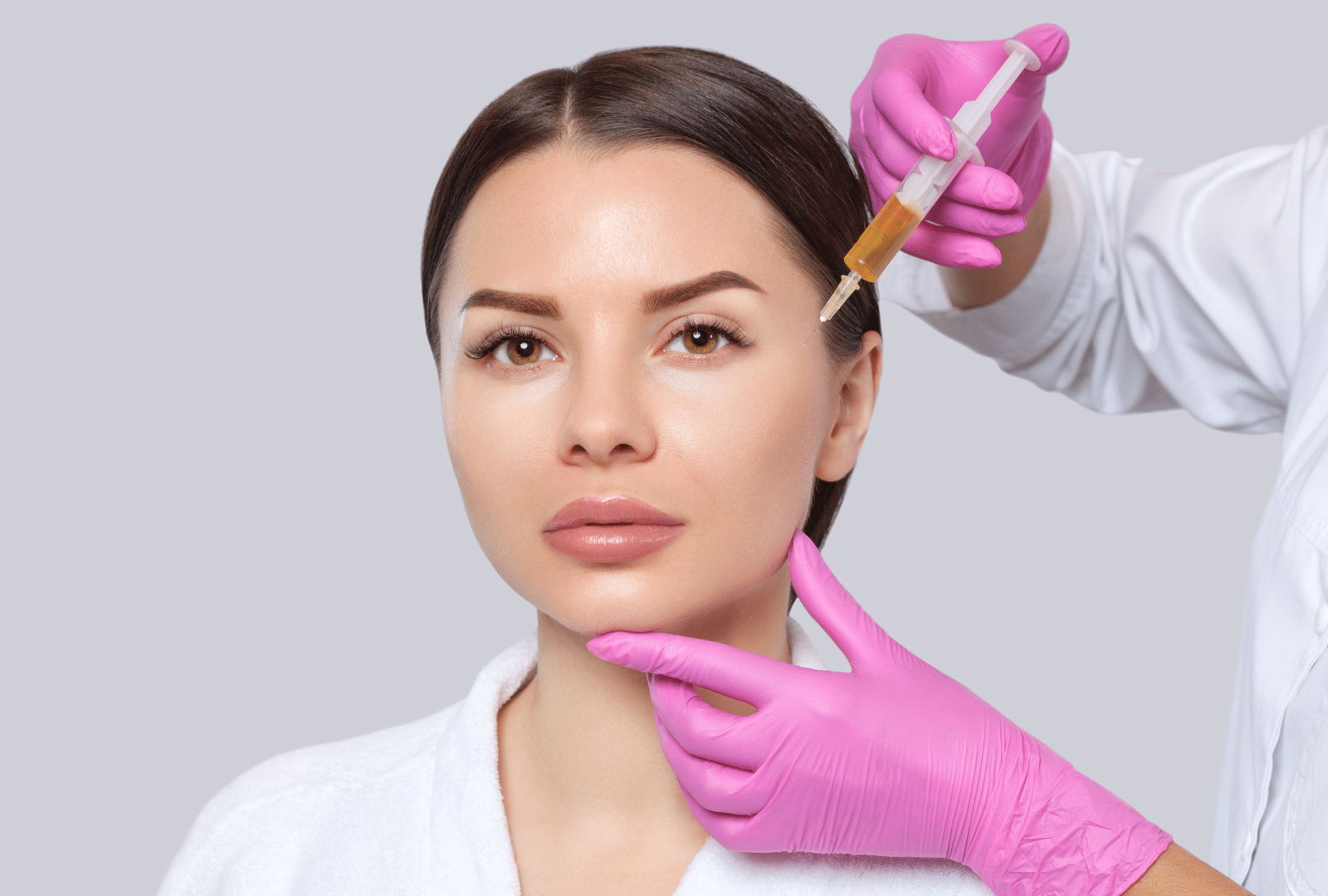 Traitement esthétique du visage